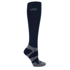 Woof Wear Winter Riding Socks – Navy/Grey