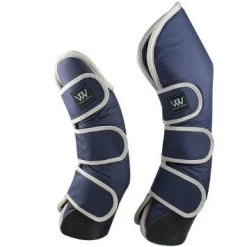 Woof Wear Travel Boots – Navy/Silver