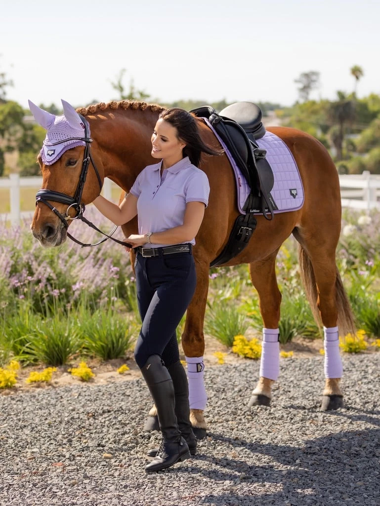 LeMieux Ladies Polo Shirt β Wisteria - Image 2