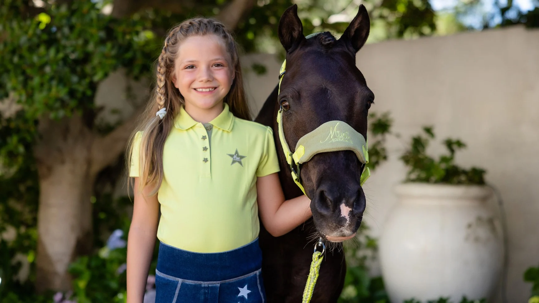 LeMieux Mini Polo Shirt – Kiwi - Image 4