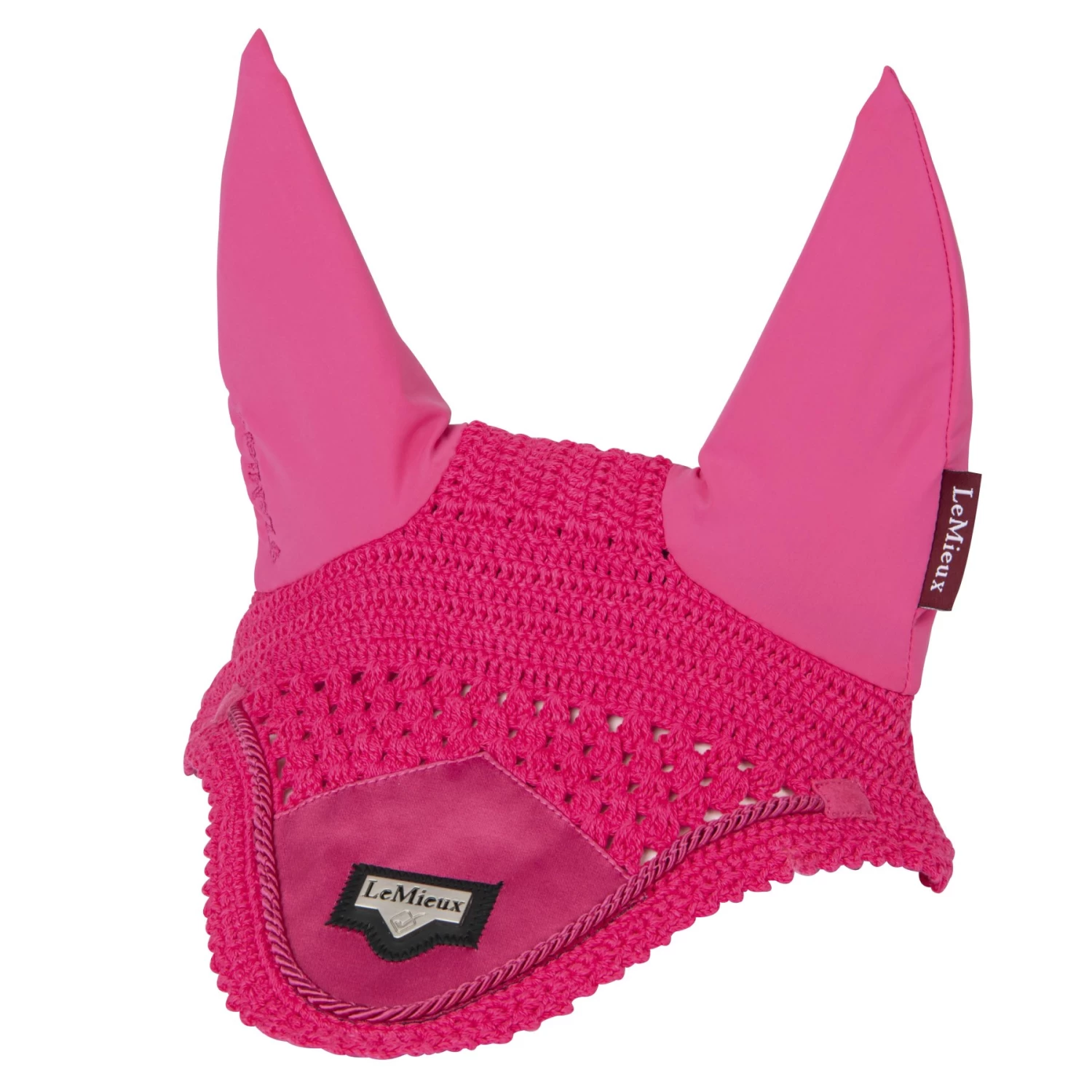 LeMieux Loire Satin Fly Hood – Watermelon