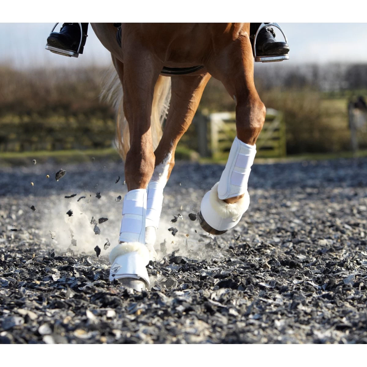 Le Mieux WrapRound Lambswool Over Reach Boots - Image 2