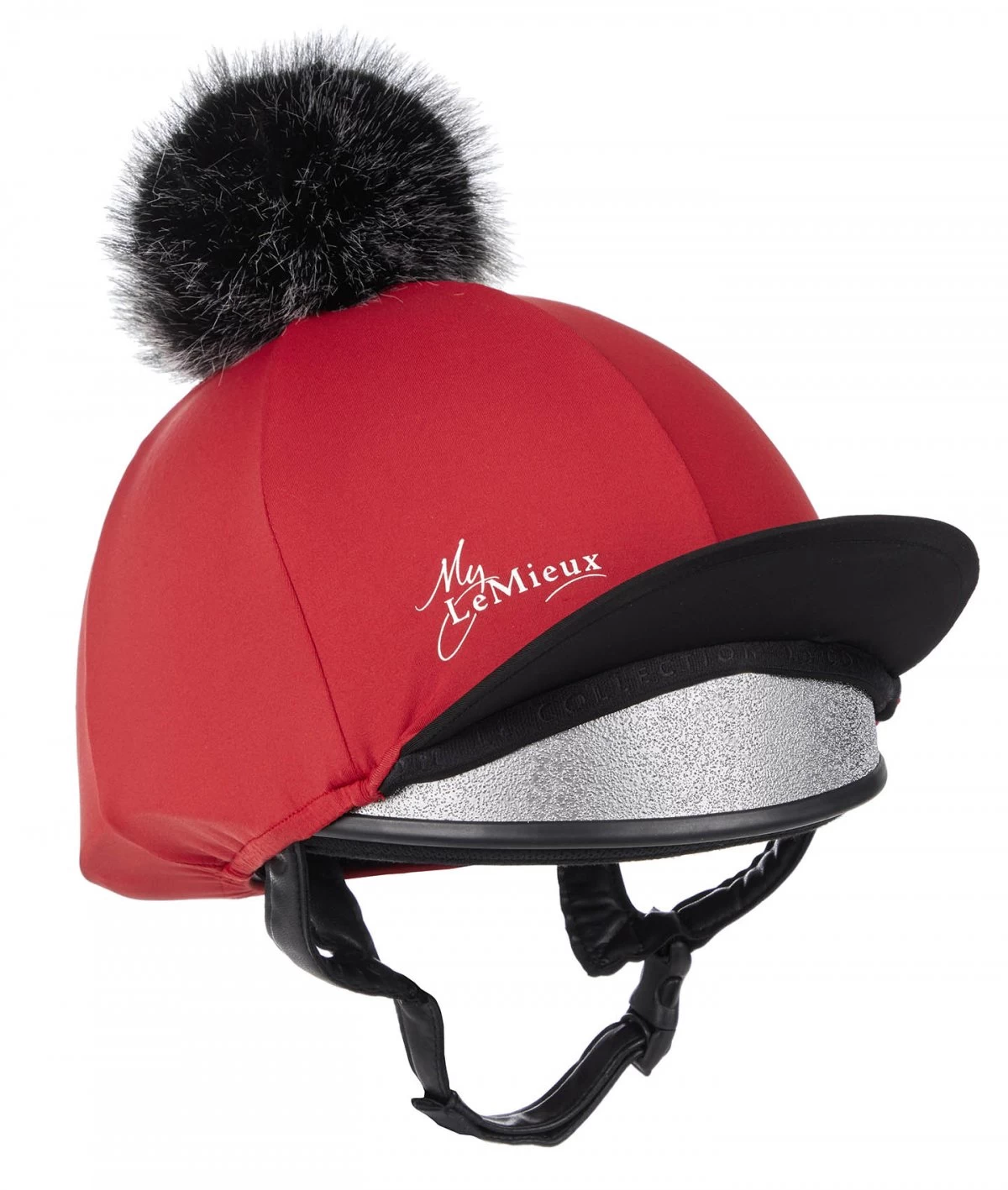 LeMieux Pom Pom Hat Silk – Chilli