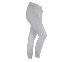 Childrens Shires Saddle Hugger Jodhpurs – White