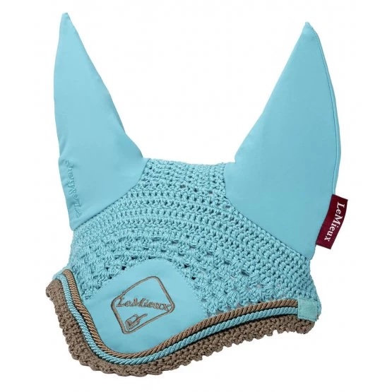 LeMieux Classic Lycra Fly Hood – Azure