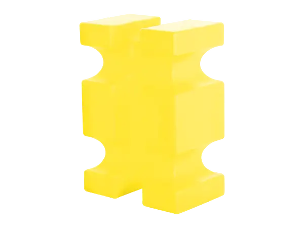 Classic Showjumps – Pro-Jump Parallel Block (Delivery Within Ireland Only) - Image 2