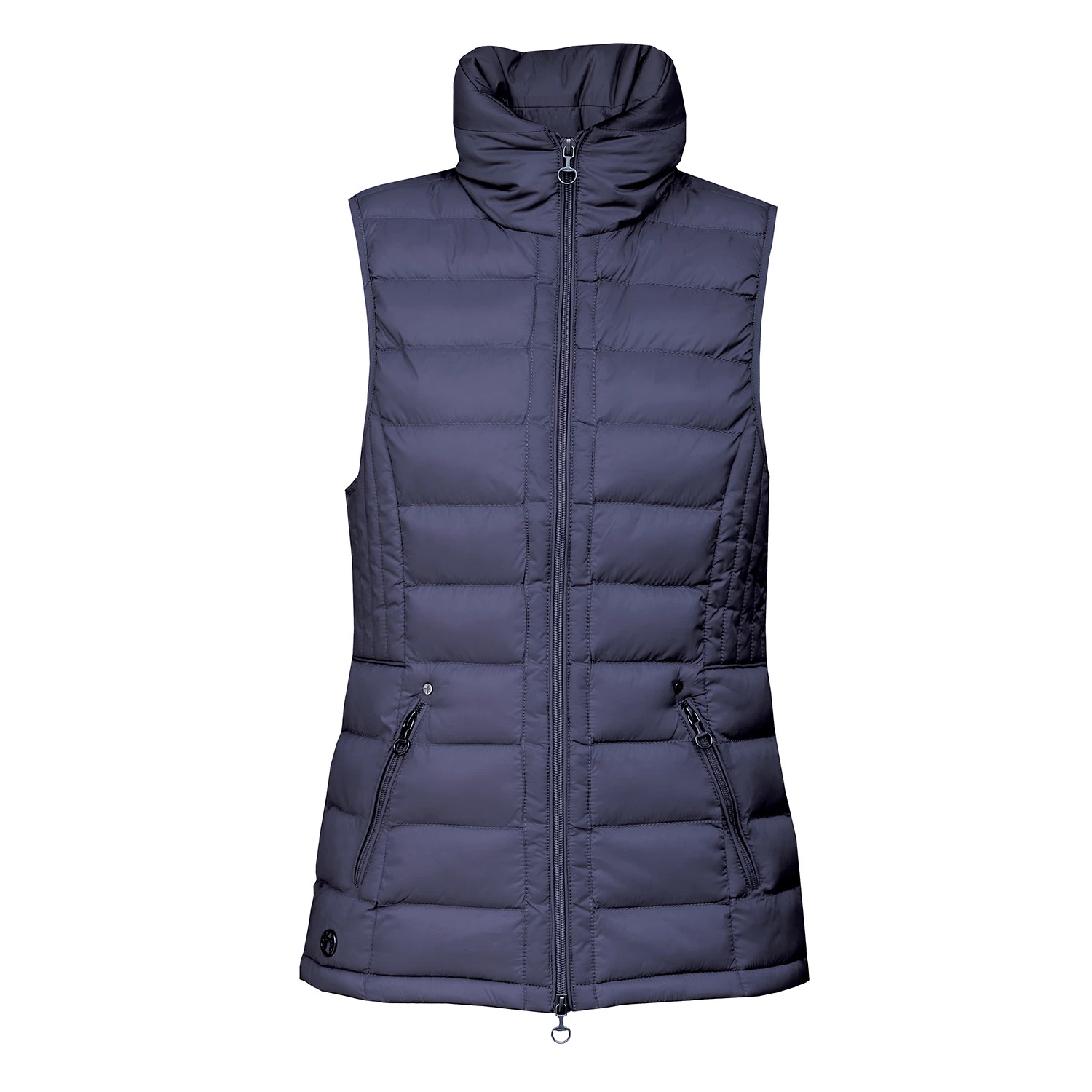 Equetech Hideaway Padded Gilet – Navy/Silver