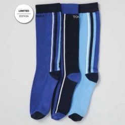 Toggi Socks – Ladies – 3 Pack – Eco Stripe