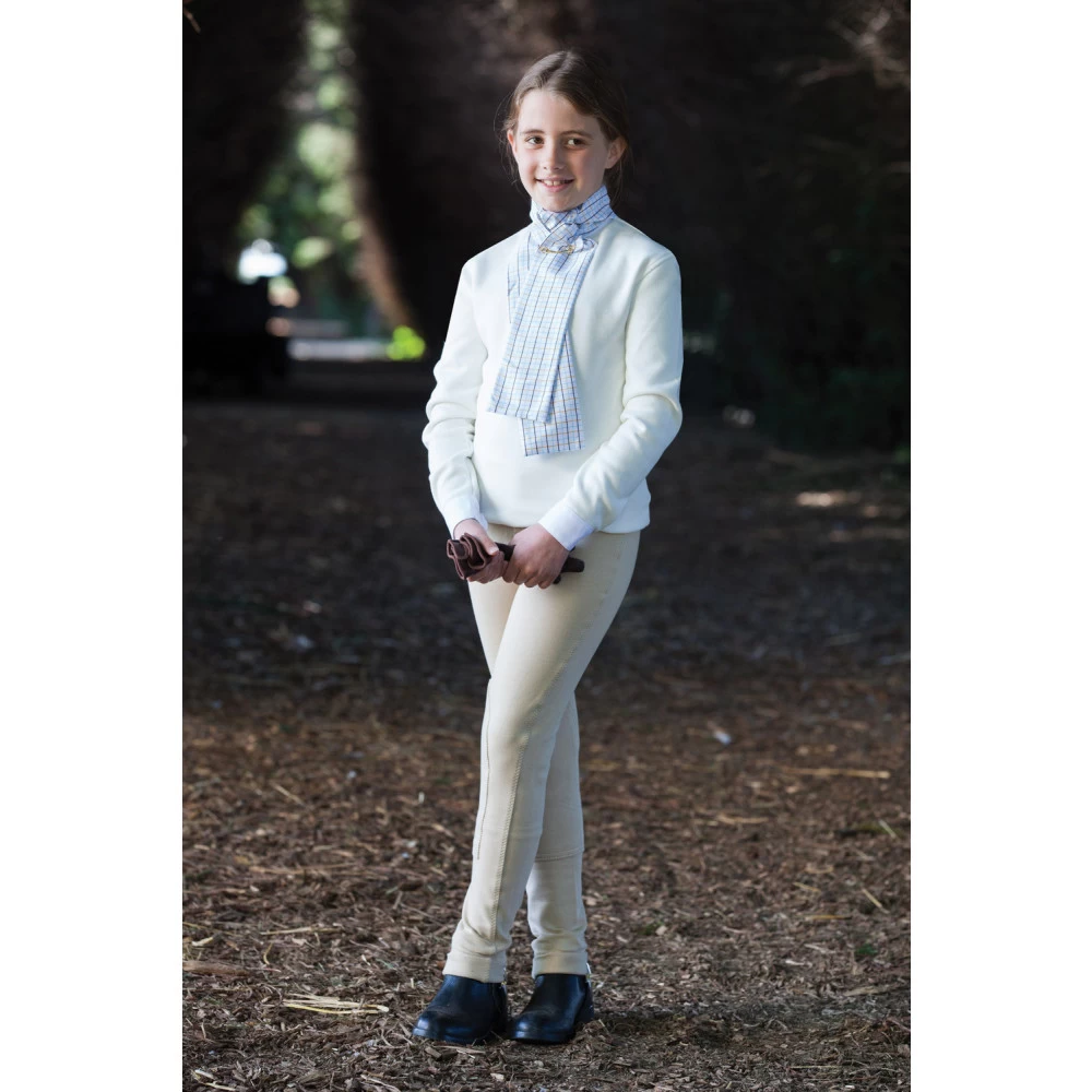 Childrens Equetech Prima Jodhpurs – Canary - Image 2