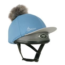 LeMieux Pom Pom Hat Silk – Ice Blue