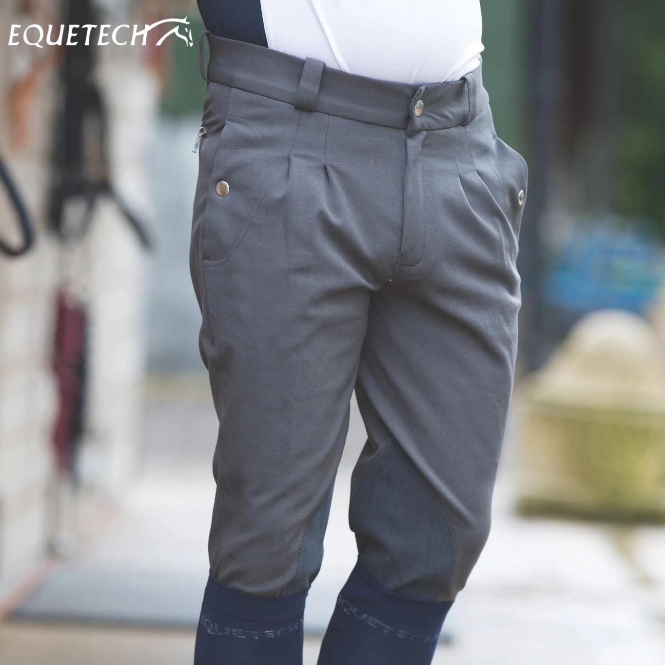 Mens Equetech Kingham Breeches – Grey