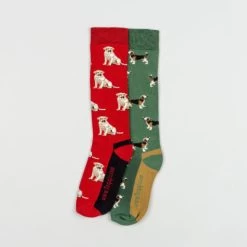 Toggi Socks – Mens – 2 Pack – Labrador And Beagle