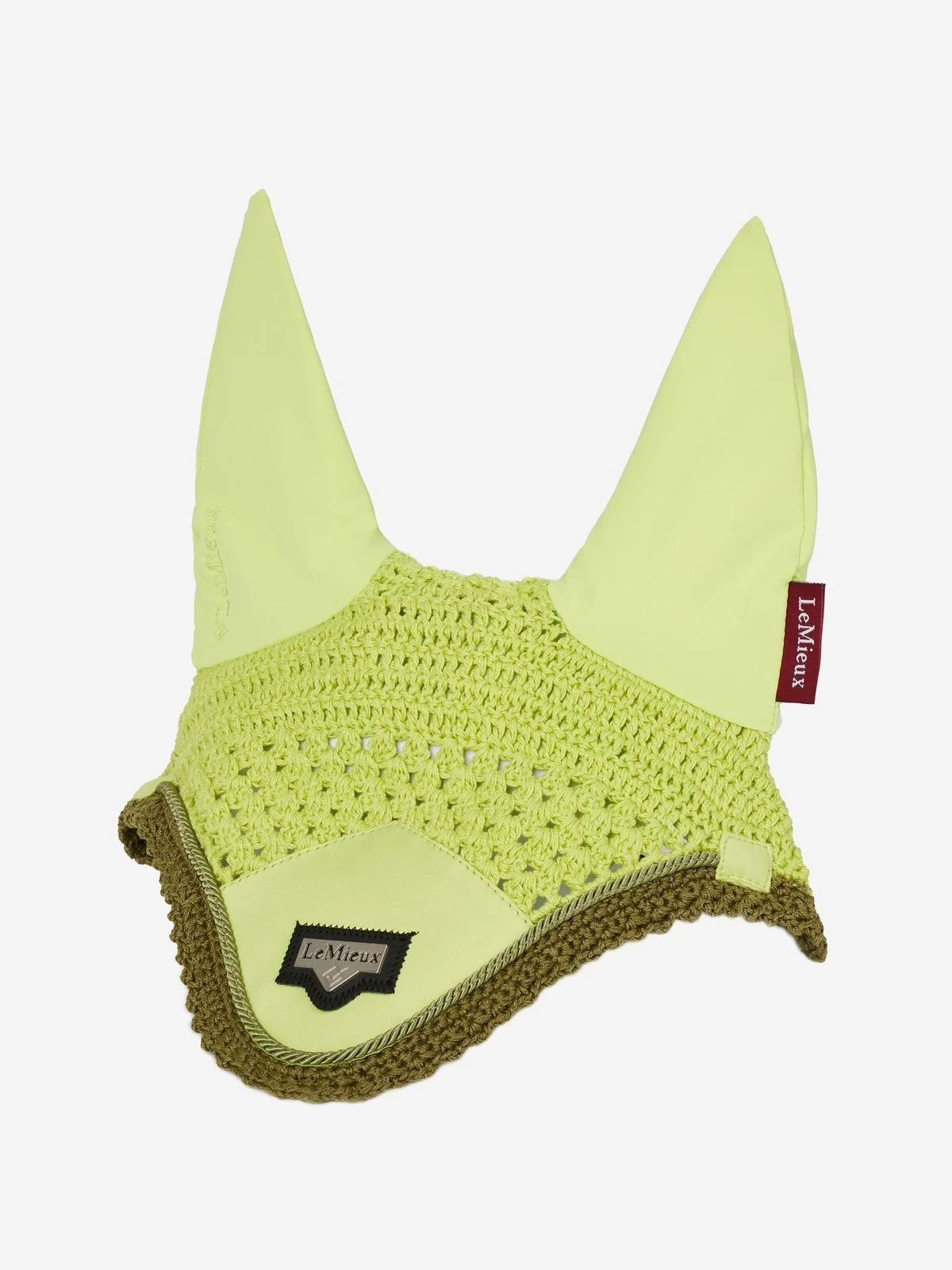 LeMieux Loire Satin Fly Hood β Kiwi