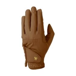 Adult Supreme Products Pro Performance Show Ring Gloves – Tan