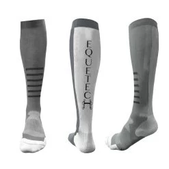 Equetech E-Tech Performance Sock – Two Pack – Grey