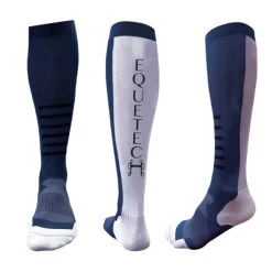 Equetech E-Tech Performance Sock – Two Pack – Navy