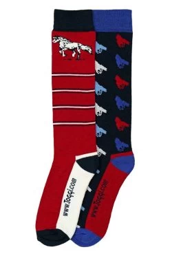 Toggi Socks – Ladies – 2 Pack – Horse