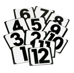 Stubbs Screw On Steel Plates Numbers (Delivery Within Ireland Only)