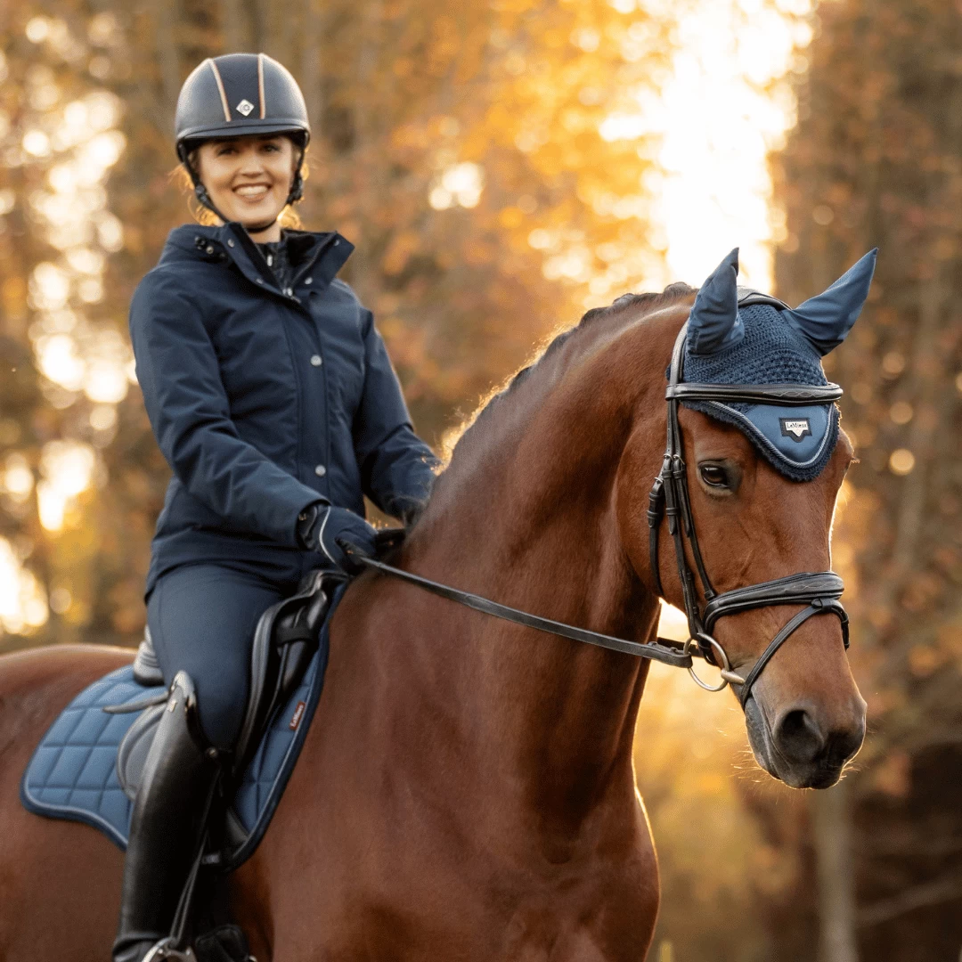 LeMieux Loire Satin Fly Hood – Atlantic - Image 2