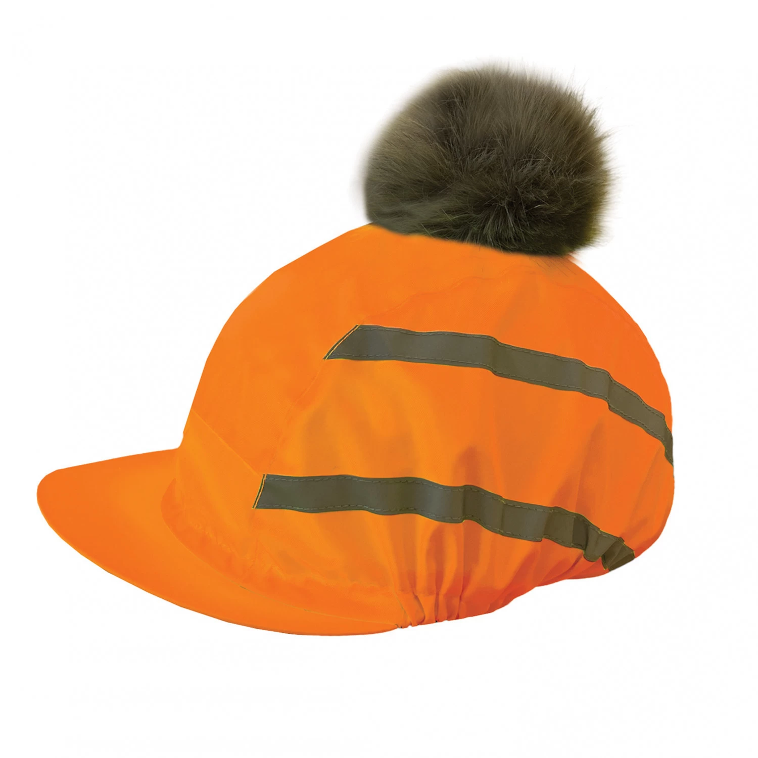 Equetech Vision Reflective Hat Silk – Orange