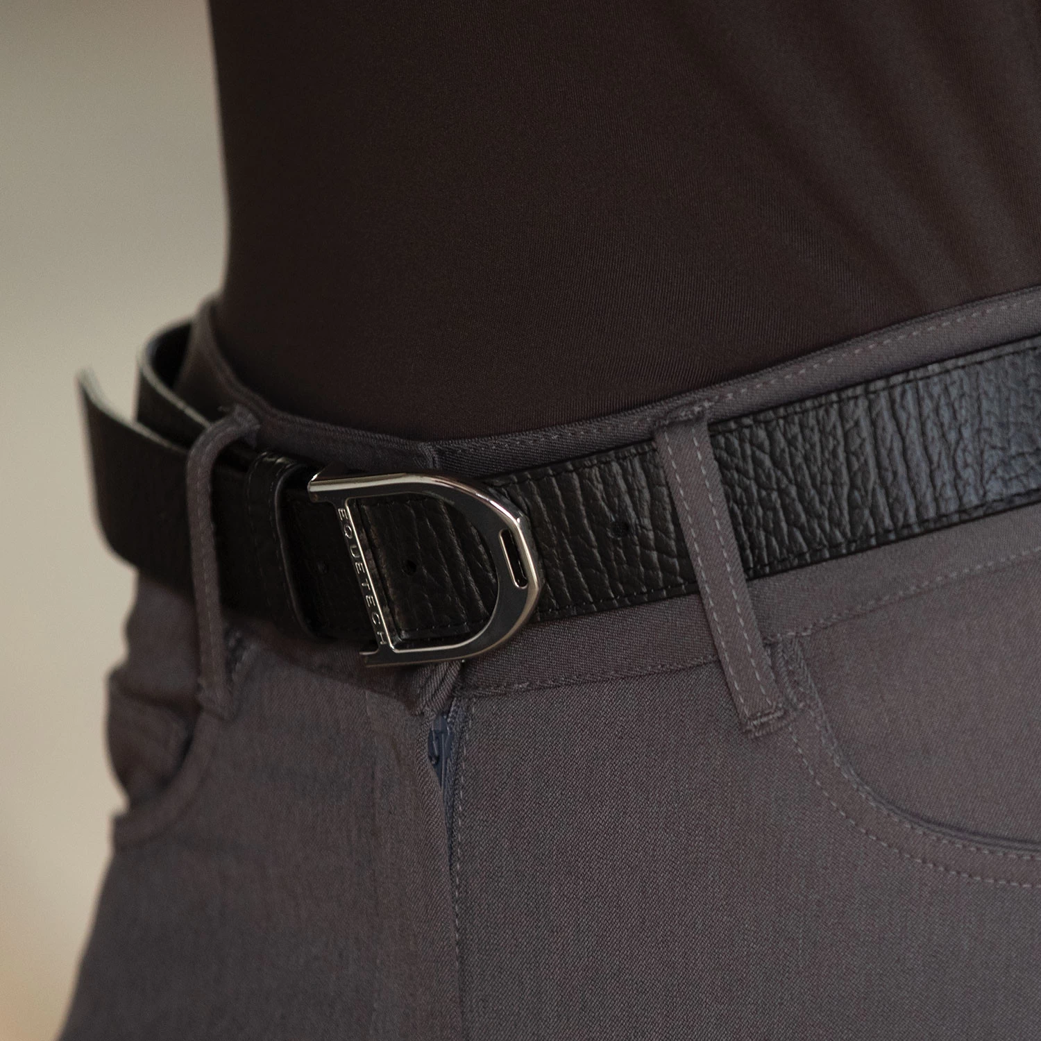 Equetech Stirrup Leather Belt - Image 2