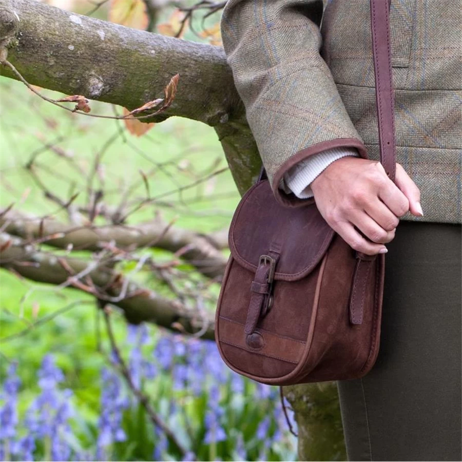 Dubarry Clara Saddle Style Bag β Walnut