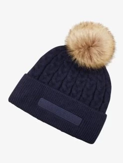 LeMieux Clara Cable Beanie β Navy