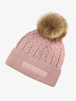 LeMieux Clara Cable Beanie β Pink Quartz