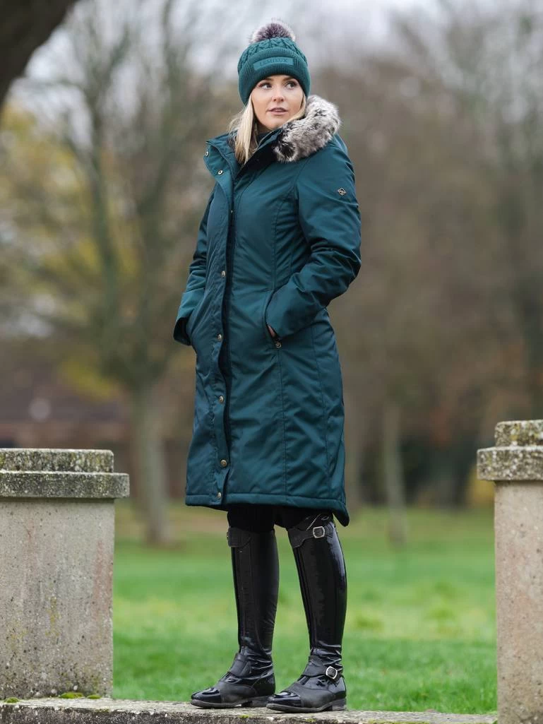 LeMieux Clara Cable Beanie – Spruce - Image 2