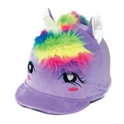 Equetech Childs Twilight Unicorn Hat Silk – Lavender