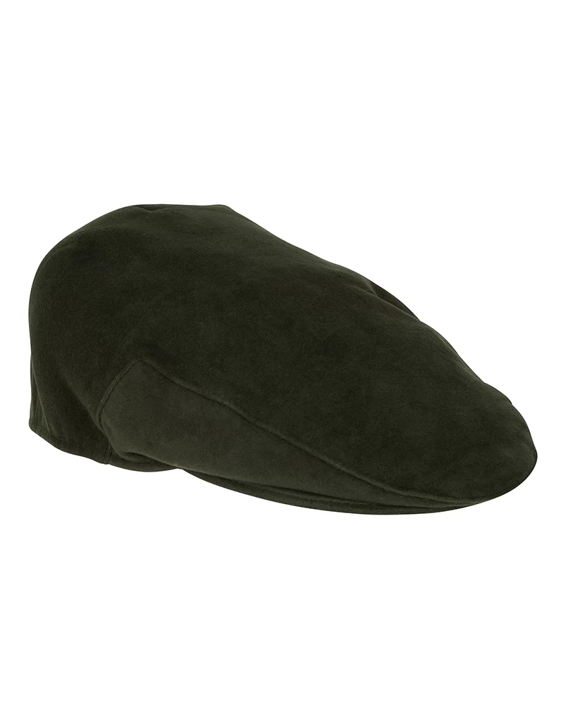 Hoggs Of Fife Waterproof Moleskin Cap β Dark Olive