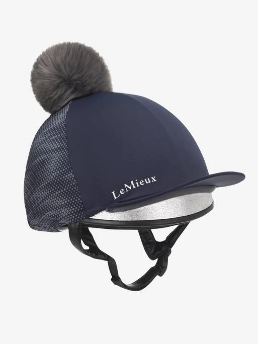 LeMieux Eleanor Pom Pom Hat Silk β Navy
