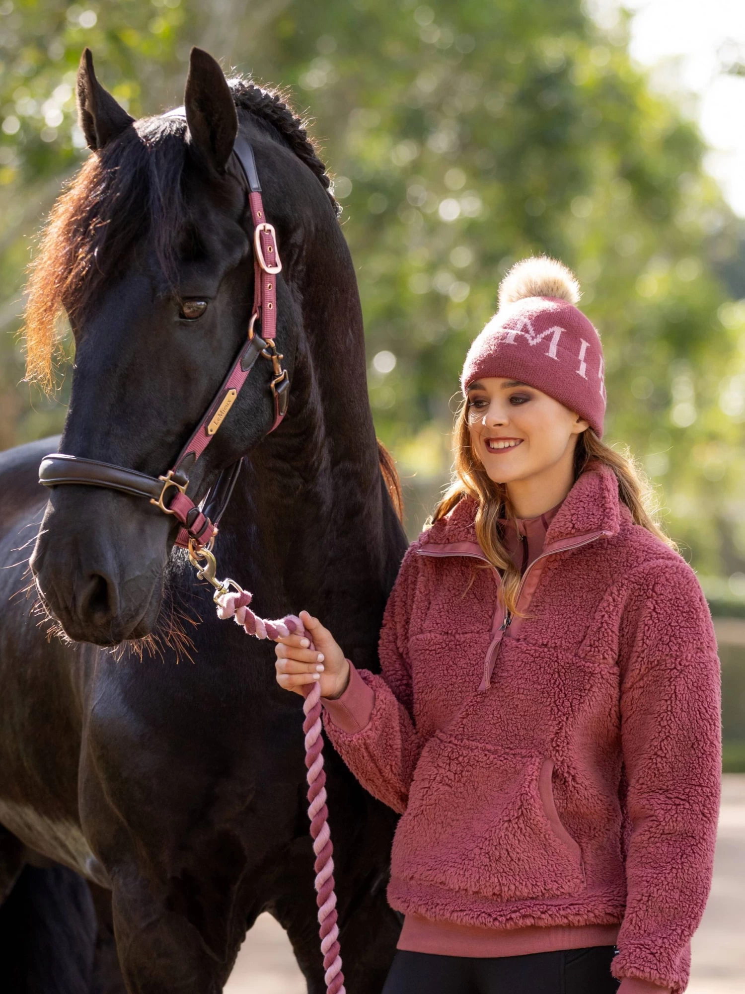 LeMieux Tara Teddy Fleece β Orchid - Image 2