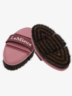 Brushes – Le Mieux – Flexi Horse Hair Body Brush – Orchid