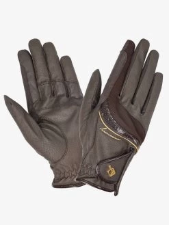 LeMieux Competition Gloves – Brown