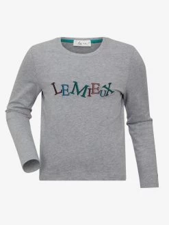 LeMieux Mini Jamie Long Sleeve Top – Grey