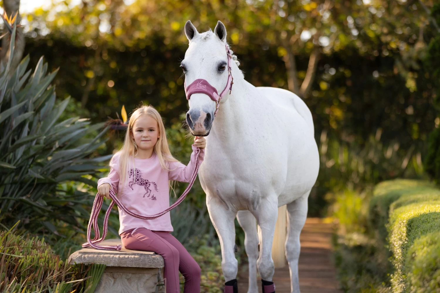 LeMieux Mini Jamie Long Sleeve Top β Pink Quartz - Image 2