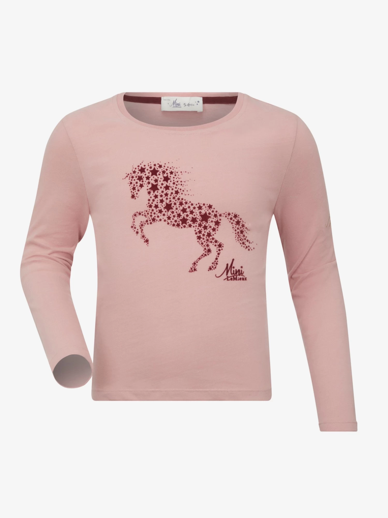 LeMieux Mini Jamie Long Sleeve Top β Pink Quartz