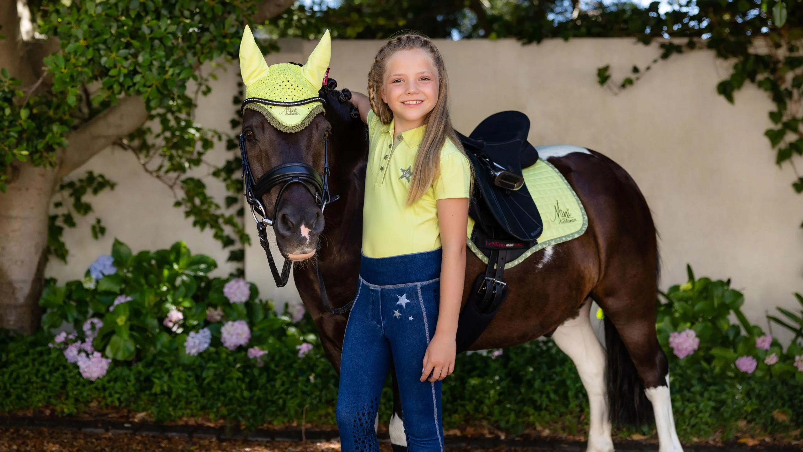 LeMieux Mini Polo Shirt – Kiwi - Image 2