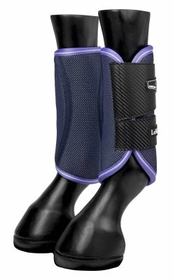 LeMieux Carbon Mesh Wrap Boots – Bluebell