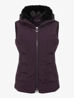 LeMieux Ladies Loire Winter Gilet – Fig