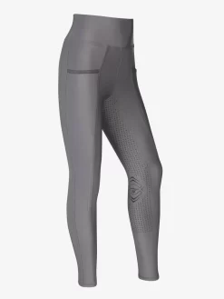 Childrens LeMieux Young Rider Pull On Breeches – Grey
