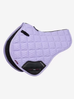 LeMieux Carbon Mesh Close Contact Half Square β Wisteria
