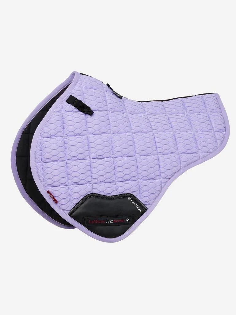 LeMieux Carbon Mesh Close Contact Half Square – Wisteria