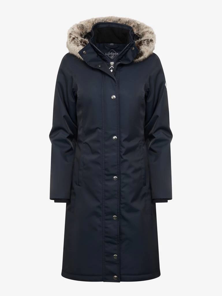 LeMieux Young Rider Long Waterproof Coat – Navy