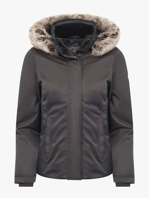 LeMieux Ladies Waterproof Short Coat – Grey