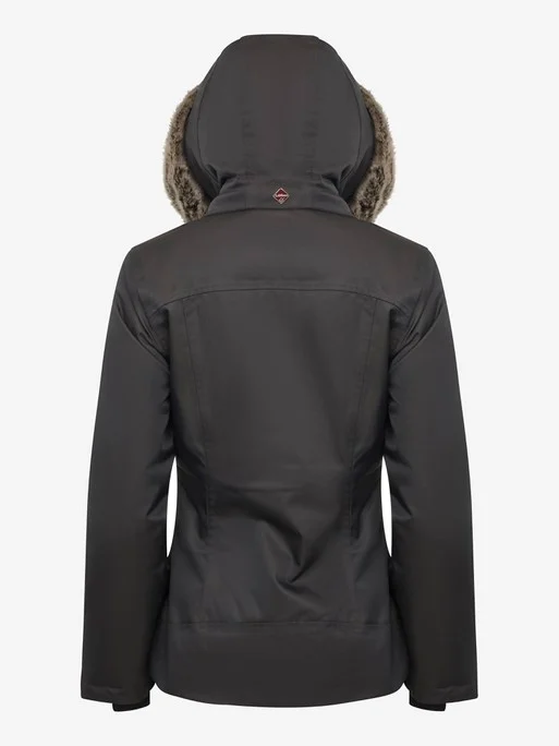 LeMieux Ladies Waterproof Short Coat – Grey - Image 2