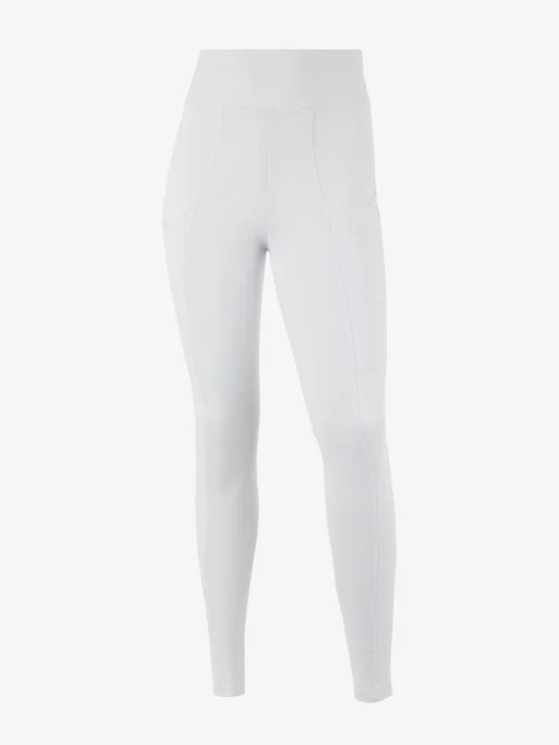 Childrens LeMieux Young Rider Pull On Breeches – White