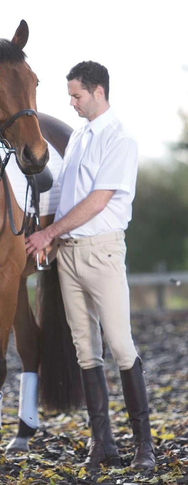 Mens Equetech Casual Breeches – Beige