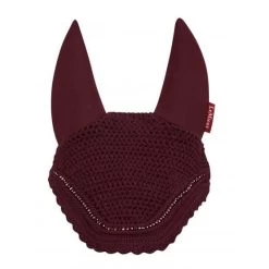 LeMieux Acoustic Diamante Fly Hood – Burgundy